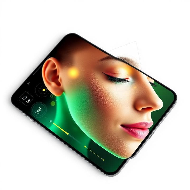 Avokado AI app interface showing skin analysis results